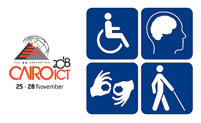 معرض Cairo ICT يدعو ذوي الاحتياجات الخاصة للمشاركة بفعالياته 