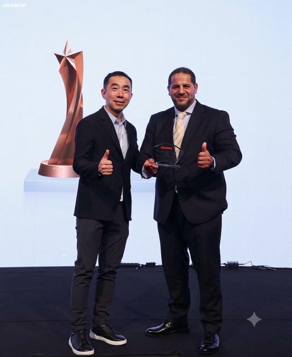 بى تك تحصد جائزة أفضل شريك استراتيجي من Toshiba خلال مؤتمرها الإقليمي  